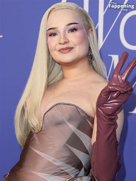 Kim Petras Shows Off Her Sexy Tits At The Billboard Women In Music