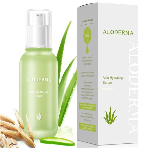 Aloderma Suero Facial Hidratante Para Una Hidrataci N Profunda Con