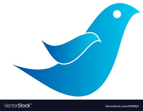 simple bird royalty  vector image vectorstock