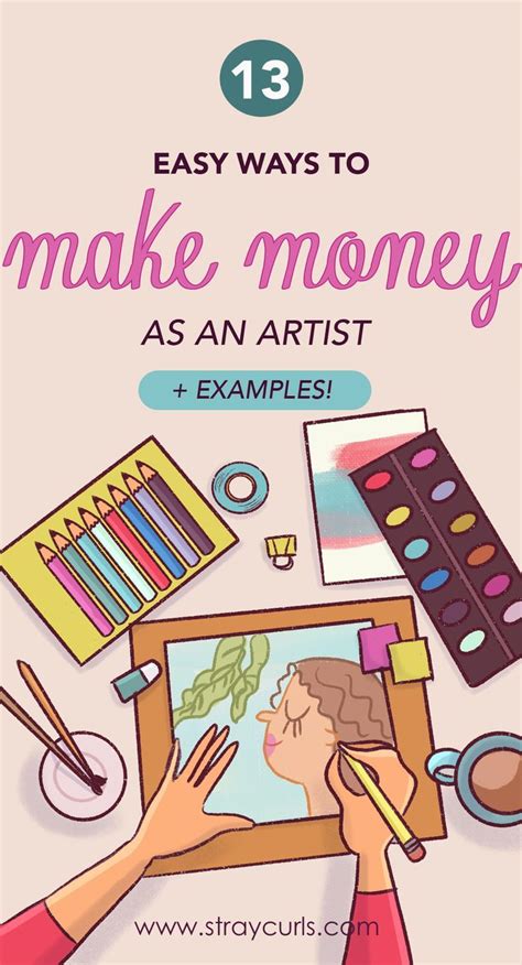 13 Easy Ways To Make Money As An Artist Artofit