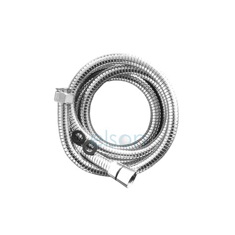 440 SHOWER HOSE 1 5m STAINLESS STEEL CHROME Elson