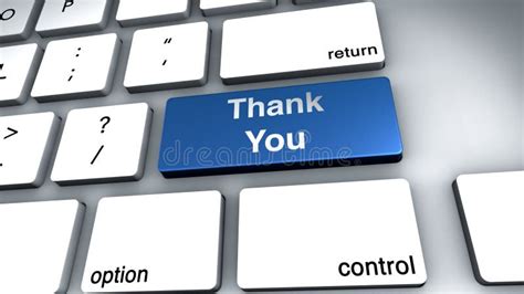 Thank You Keyboard Stock Illustrations 78 Thank You Keyboard Stock