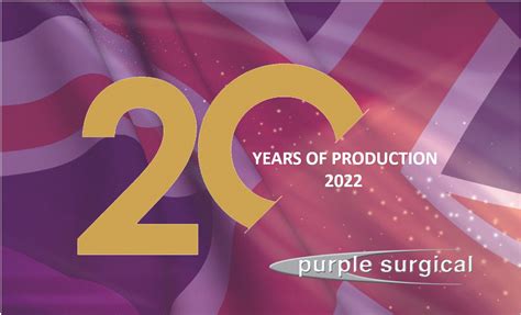 Years Of Great British Manufacturing Purple Surgical News