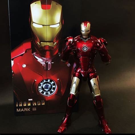 Jual Zd Toys Iron Man Mark 3 Marvel Ironman Iii Action Figure Shopee