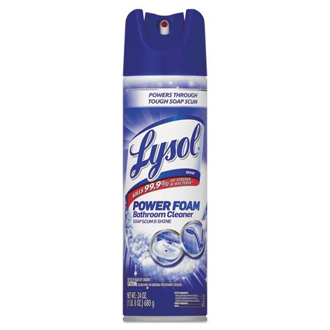 Power Foam Bathroom Cleaner, 24oz Aerosol - ELEVATE Marketplace