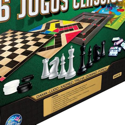 Jogo De Tabuleiro Jogos Classicos Pais E Filhos Jogos De