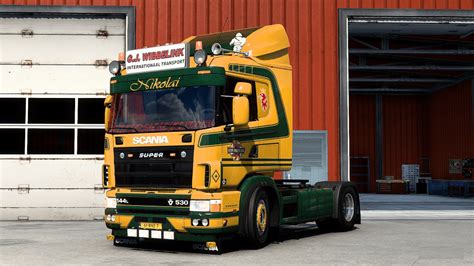 Scania Rjl R Gj Wibbelink Skin Ets Mods Ets Map Euro Truck