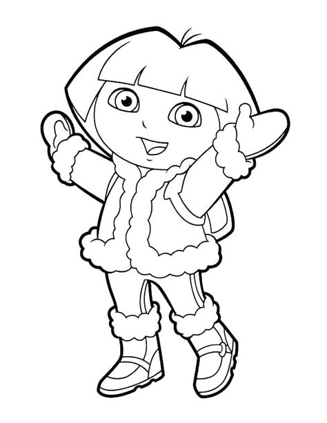 Dora Coloring Pages Games at GetColorings.com | Free printable colorings pages to print and color