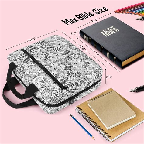 Colaz Funda Grande Para La Biblia Para Mujer Funda De Transporte De La