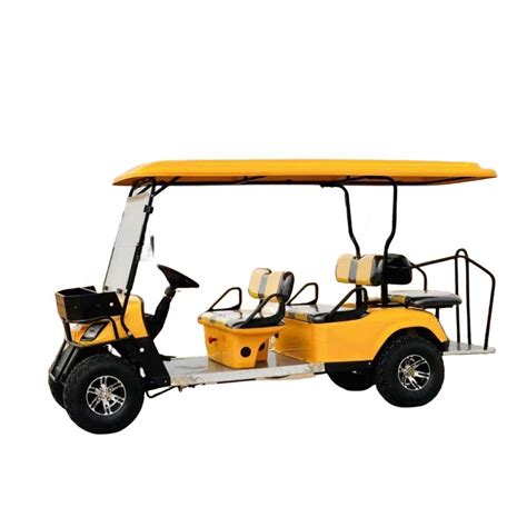 2 Seat Sightseeing Bus Club Cart Lithium Golf Cart Electric Golf Buggy