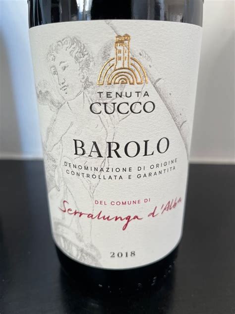 2020 Tenuta Cucco Barolo Serralunga D Alba Italy Piedmont Langhe