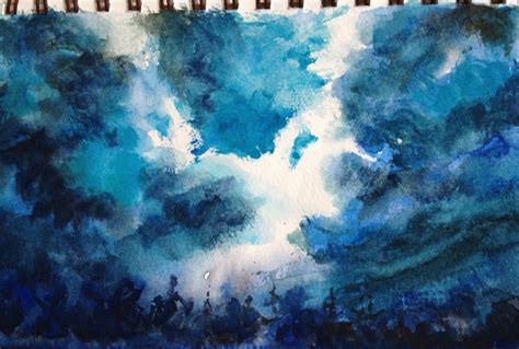 Painting Stormy Skies Watercolor At Explore