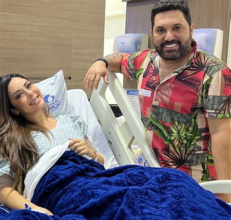 Deia Cypri Esposa Do Sertanejo Edson Realiza Procedimento Est Tico