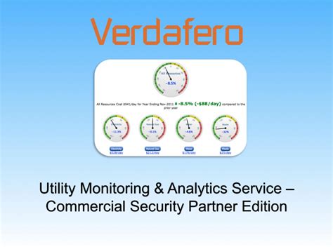 Commercial Utility Monitoring Verdafero Inc