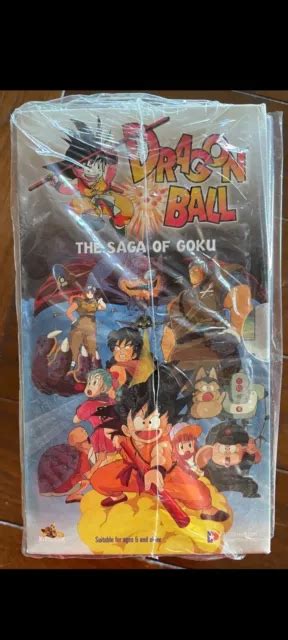 Dragon Ball The Saga Of Goku Complete Vhs Box Set In Original