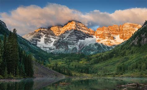 Maroon Bells Colorado Camping Hiking And Biking Aspen Snowmass