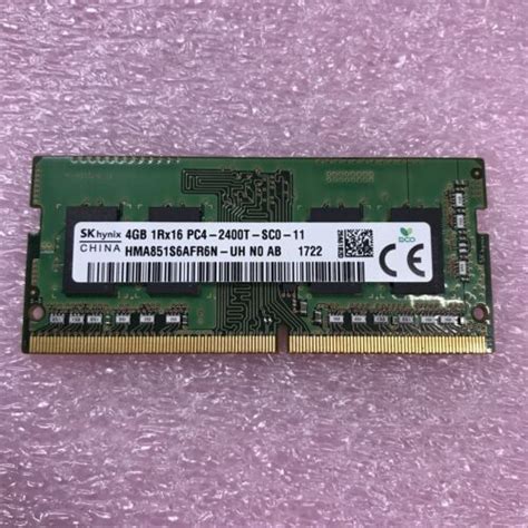 Hynix Gb Rx Pc T Sc Laptop Memory Hma S Afr N Ebay