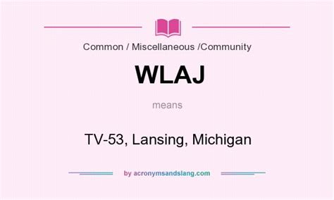 wlaj  definition  wlaj wlaj stands  tv