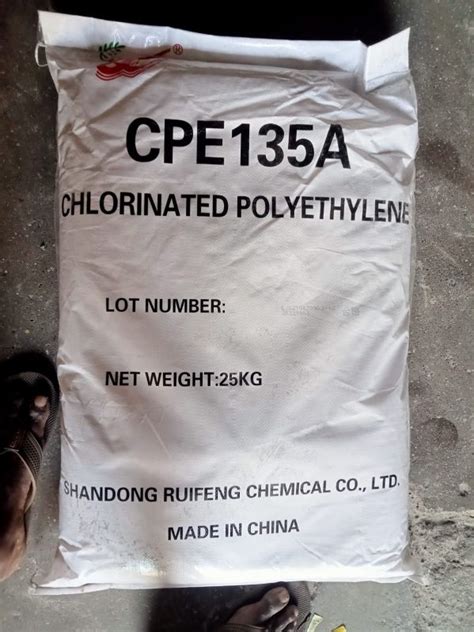 Cpe 135a Chlorinated Polyethylene For Industrial Use Manufacturing