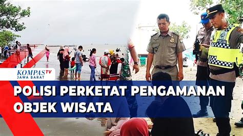 Warga Padati Objek Wisata Pantai Di Indramayu YouTube