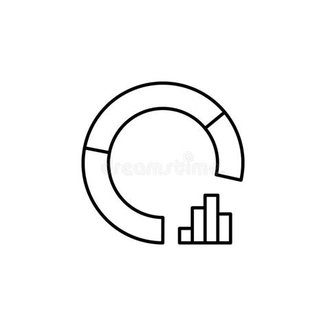 Bar Chart Finance Chart Outline Icon Element Of Finance Illustration