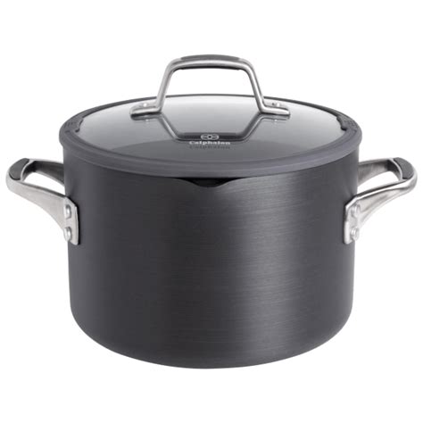 Sidedeal Calphalon 6 Quart Easy System Stock Pot