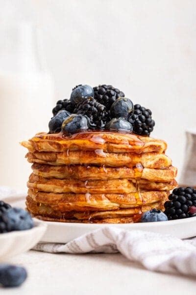 Cottage Cheese Pancakes Eating Bird Food