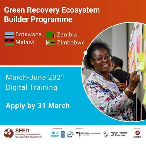 SEED Green Recovery Ecosystem Builder Programme In Southern Africa