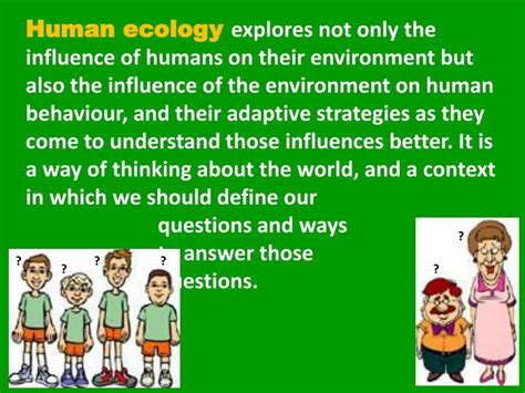 PPT Human Ecology PowerPoint Presentation ID 5165173