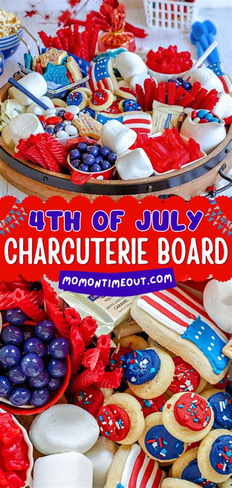 4TH OF JULY CHARCUTERIE BOARD 4th Of July Desserts Fourth Of July