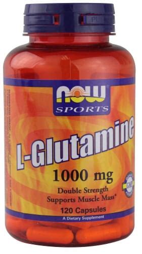 NOW Sports L Glutamine 1000 Mg 120 Capsules Harris Teeter