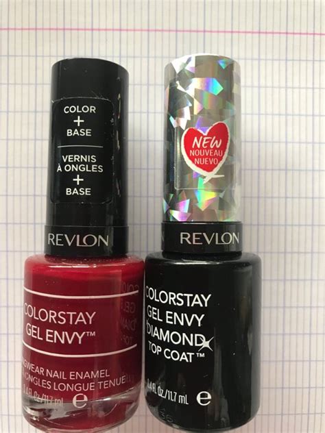 Revlon Duo Colorstay Gel Envy Queen Of Hearts Top Coat Diamond Inci Beauty