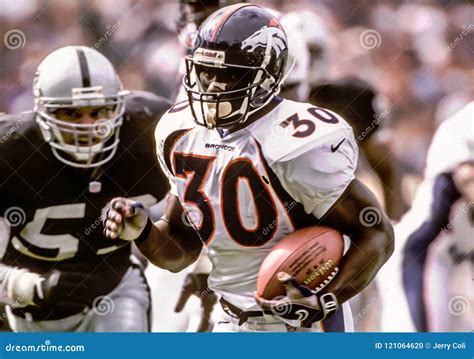 Terrell Davis Editorial Image Image Of Ball Slide 121064620