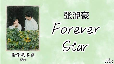 Forever Star 张洢豪 偷偷藏不住ost歌词拼音 Wherever you go Tripping on my soul