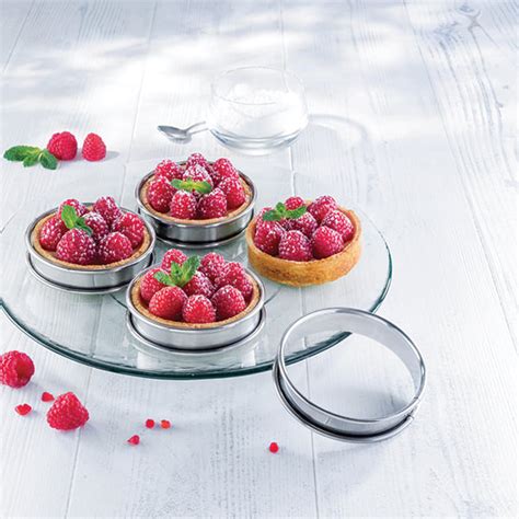 Set de 4 cercles à tartelette inox 8 cm Mathon 3700541218571 Avis