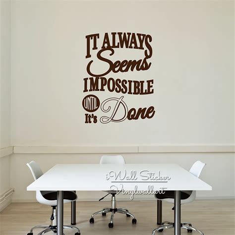 Wall Decal Quote Sticker