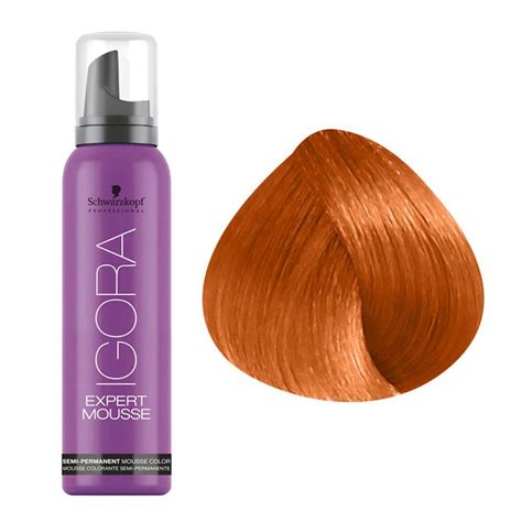 Schwarzkopf Professional Igora Expert Mousse 8 77 Light Blonde Copper Extra 32 Ounce