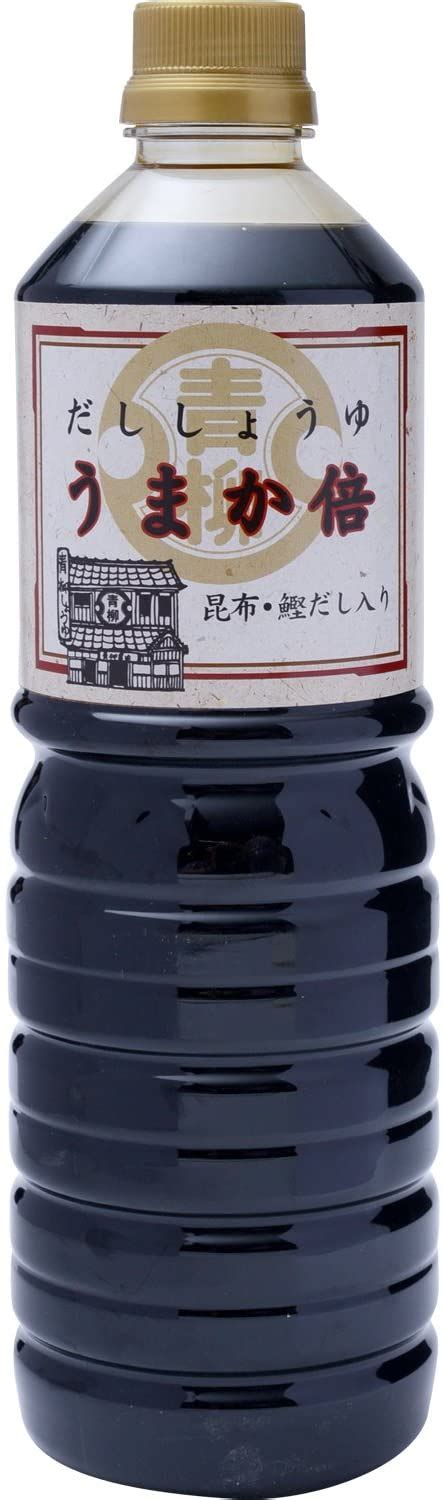 【楽天市場】 青柳醤油 うまかばい 1l 九州 福岡 こうじ 糀 こいくち しょうゆ だし 味噌：にじデパート楽天市場店