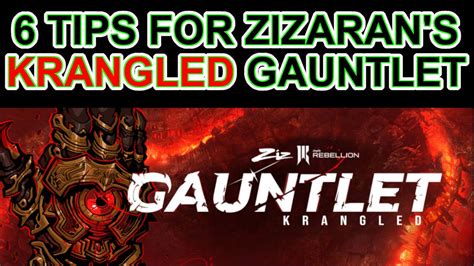 Path Of Exile 6 Tips For Zizaran S Krangled Gauntlet December