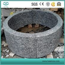 China Impala Black Padang Nero Granite G654 Granite Cube Stone For Sale