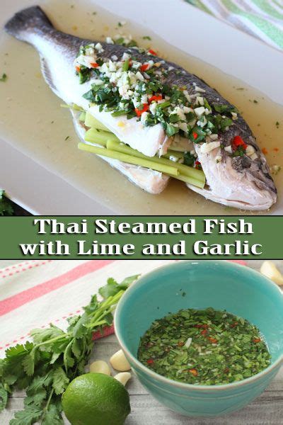 Thai Steamed Fish With Lime And Garlic Artofit