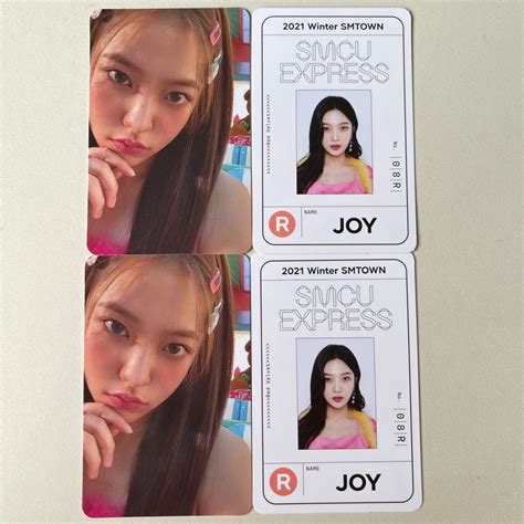 Wts Smcu Red Velvet Joy Yeri Pc Pass Card Hobbies Toys Memorabilia