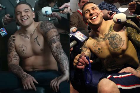 See The American Sports Story Aaron Hernandez Cast Side By Side With