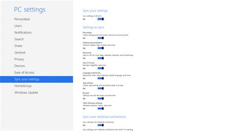 Sync It Up Hands On With The Preview Of Windows 8s Cloud Sync Service