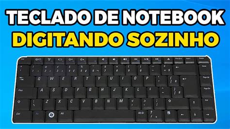 TECLADO DIGITANDO SOZINHO RESOLVIDO YouTube