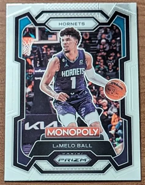 Lamelo Ball Panini Monopoly Prizm Base Charlotte Hornets