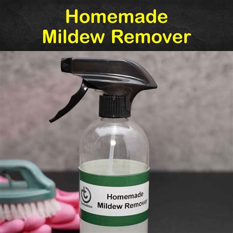 11 Make Your Own Mildew Remover Recipes