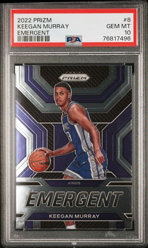 Keegan Murray 2022 Prizm 8 Emergent Price Guide Sports Card Investor