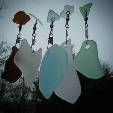 Sea Glass Wind Chime Sun Catcher