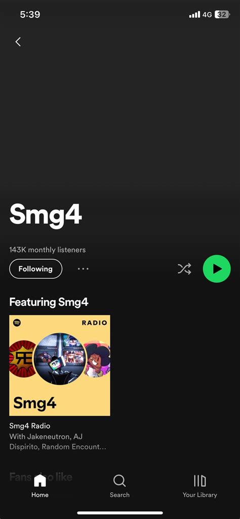 So It Seems That Smg4 Has Deleted His Profile On Spotify So Many Songs
